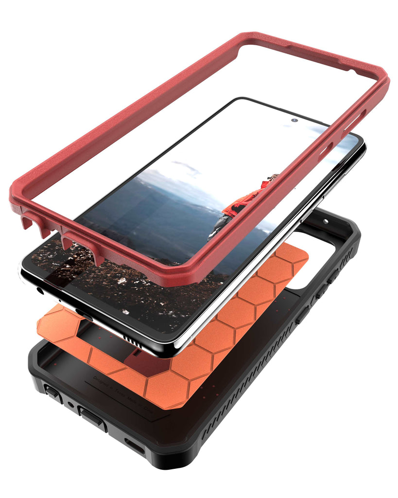 Galaxy A52 Case - V Series - 21 Feet Drop Protection - caseborne