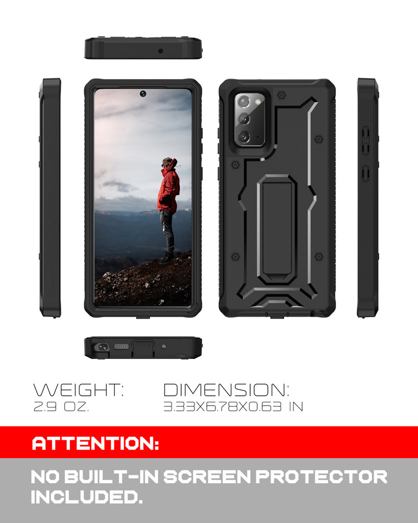 Galaxy Note 20 5G Case - Military Grade - ArmadilloTek Series - caseborne