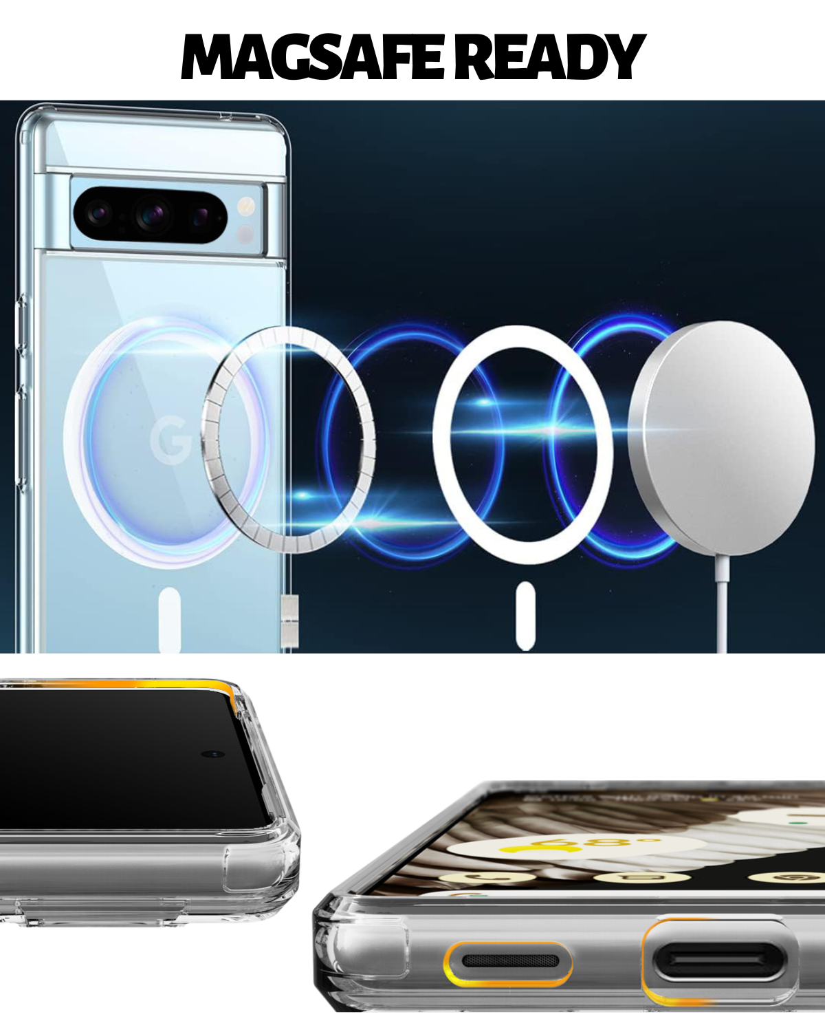 Olixar ExoShield MagSafe Clear Case - For Samsung Galaxy S23 FE