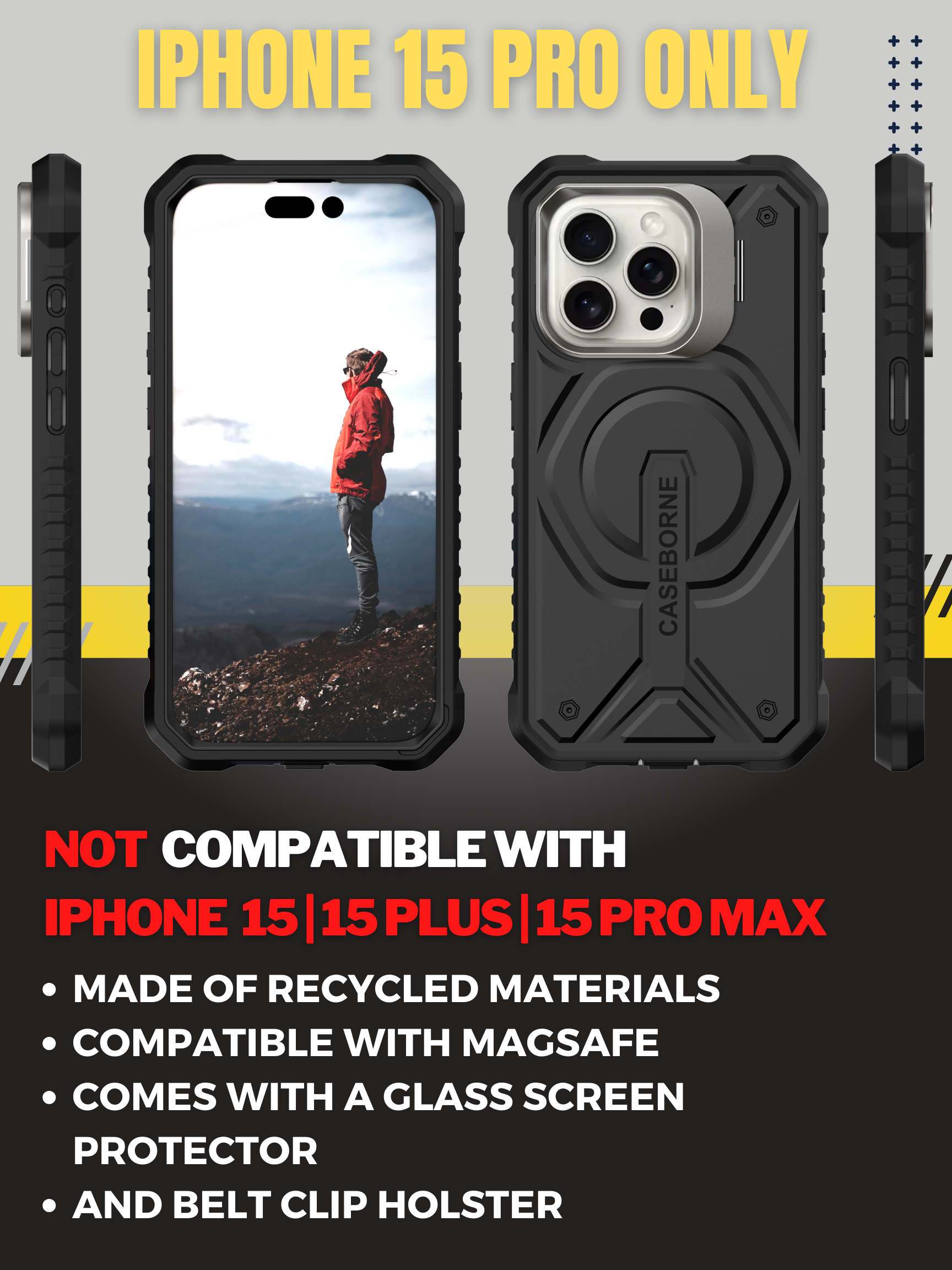 iPhone 15 Pro Case | Ultimate Drop Protection & MagSafe Ready