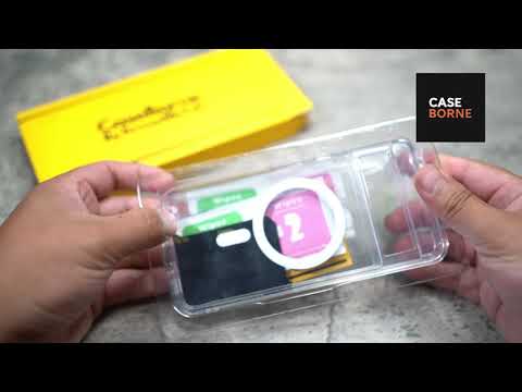 showing what is inside the Caseborne Pixel 8 and Pixel 8 pro case package