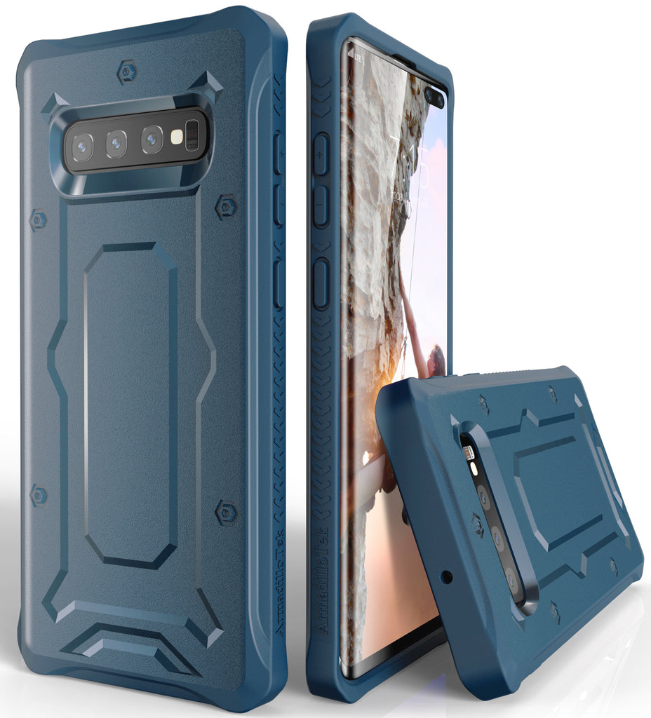 Urban Ranger Series Galaxy S10+ Plus Case - Navy Peony - caseborne