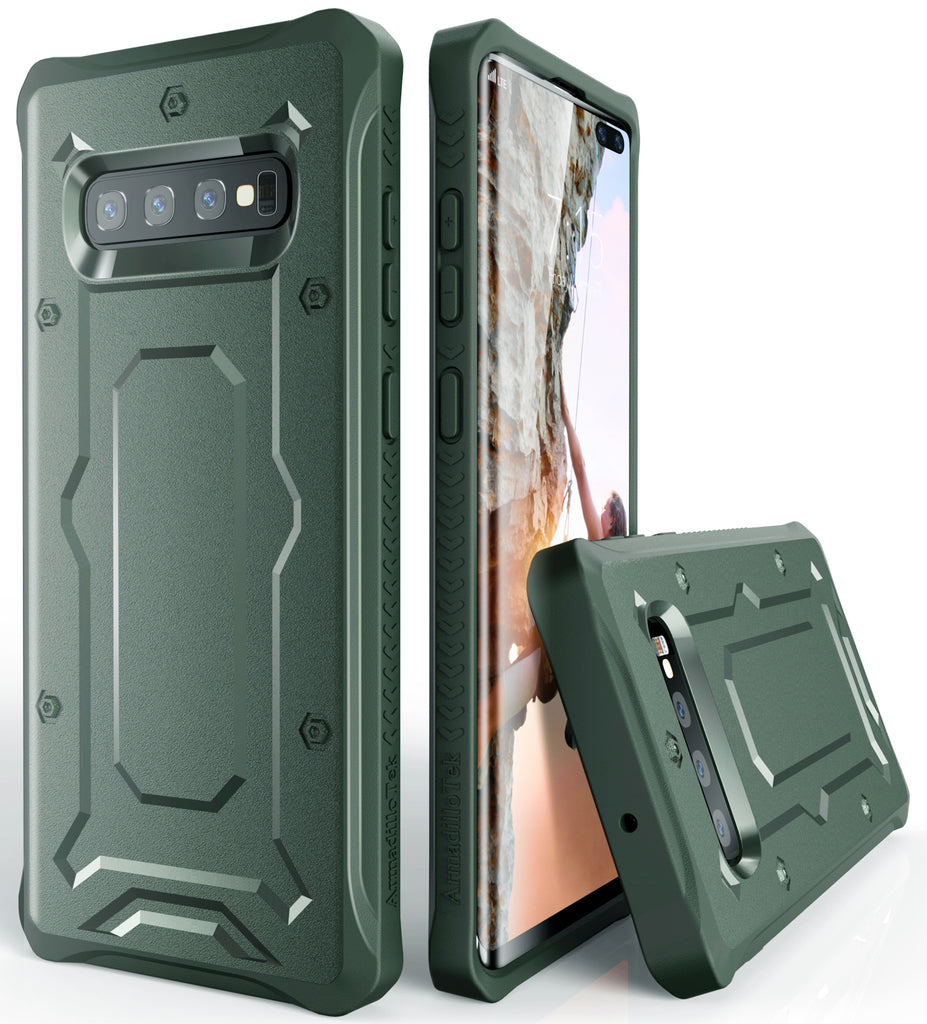 Urban Ranger Series Galaxy S10+ Plus Case -Dark Green - caseborne
