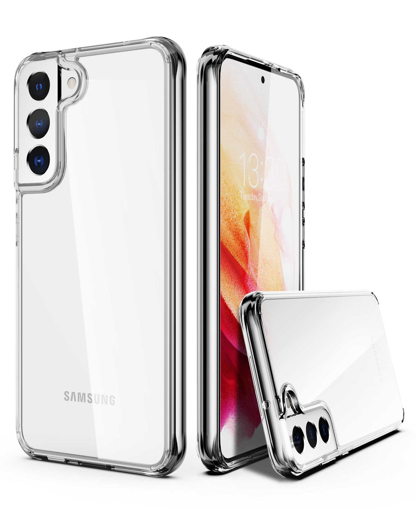 Galaxy S22 Case - S Series - Hybrid Clear - caseborne