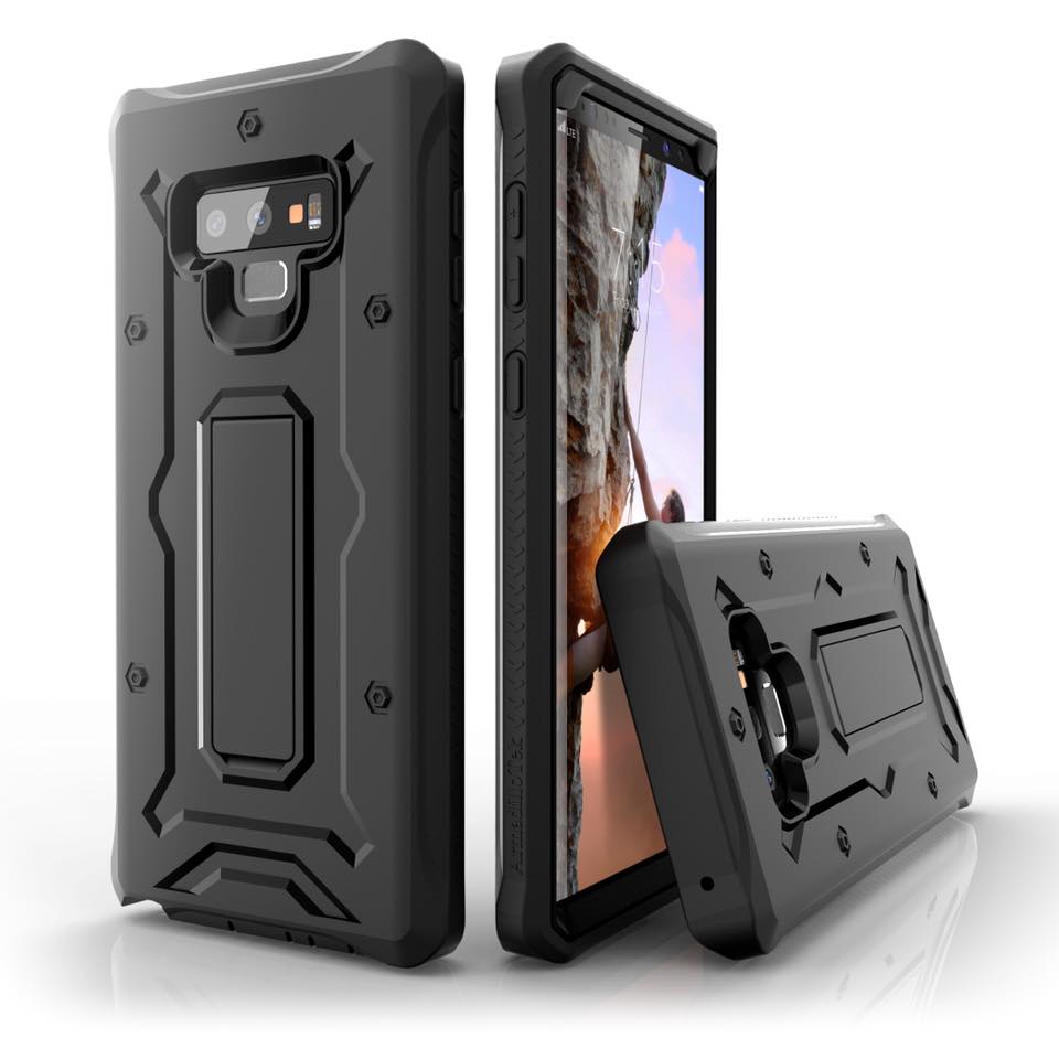 Vanguard Series Galaxy Note 9 Case - Black - caseborne