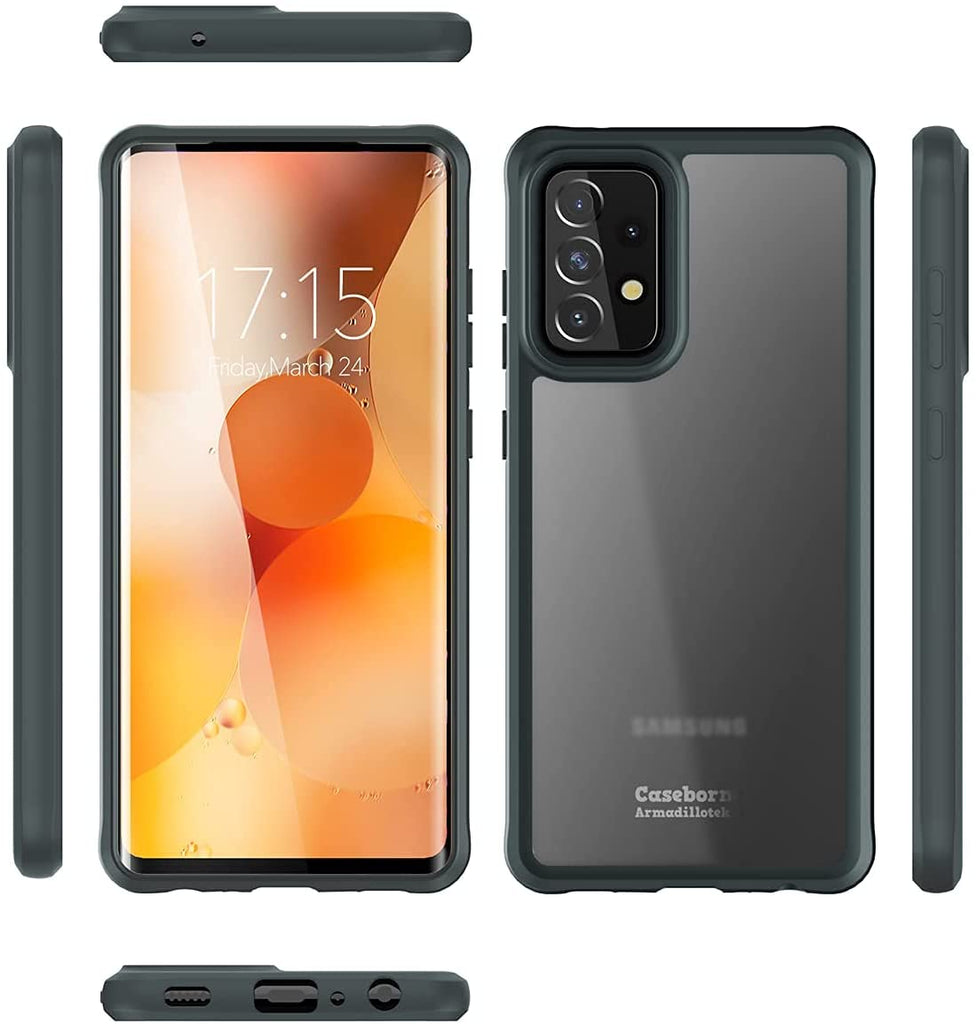 Galaxy A52 Case - S Series - Hybrid Clear - caseborne