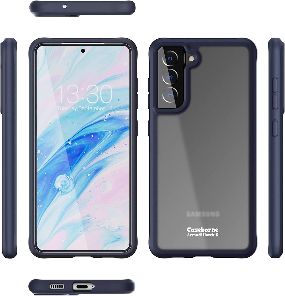 Galaxy S21 FE Case - S Series - Hybrid Clear - caseborne