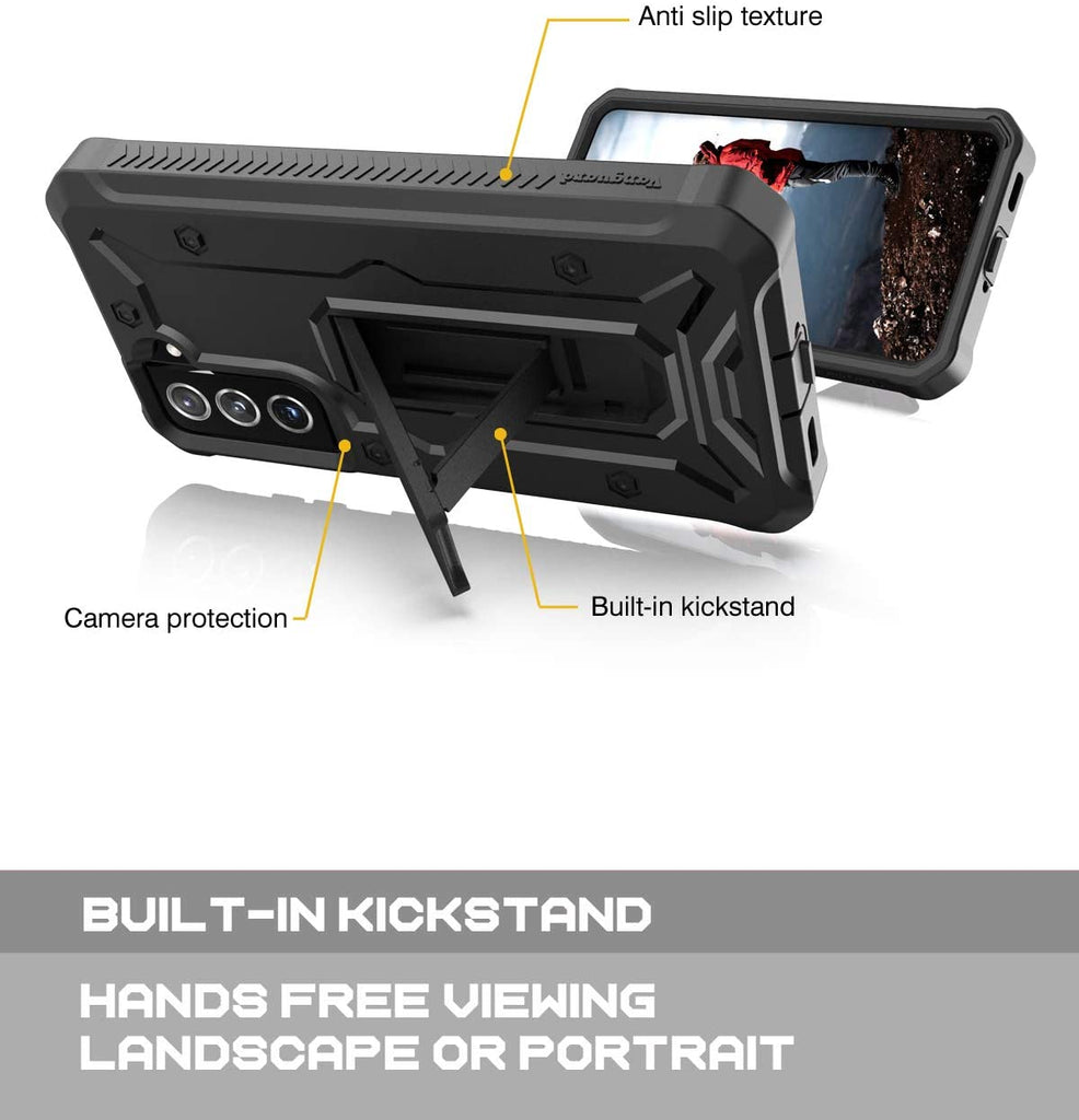Galaxy S21 FE Case - Military Grade - ArmadilloTek V Series - caseborne