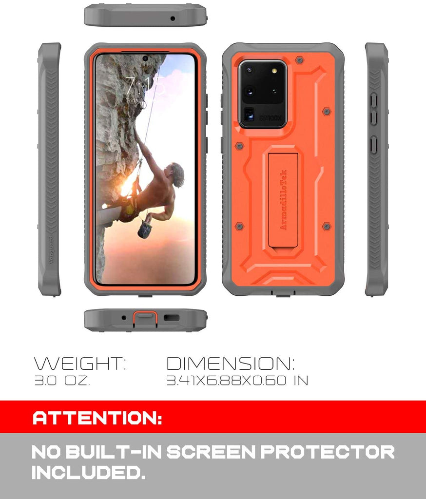 Galaxy S20 Ultra Case - Military Grade - ArmadilloTek Series - caseborne