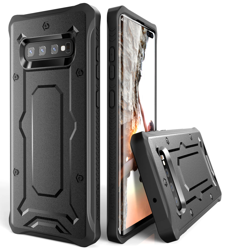 Urban Ranger Series Galaxy S10+ Plus Case - Black - caseborne