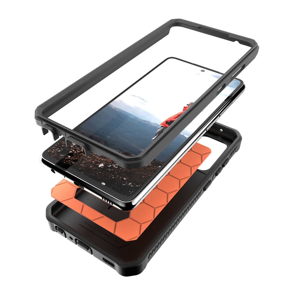 Galaxy A72 Case - V Series - 21 Feet Drop Protection - caseborne
