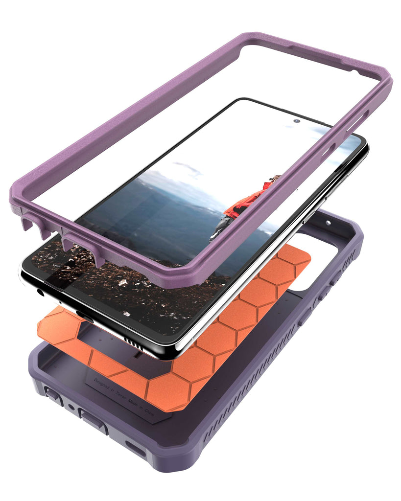 Galaxy A52 Case - V Series - 21 Feet Drop Protection - caseborne