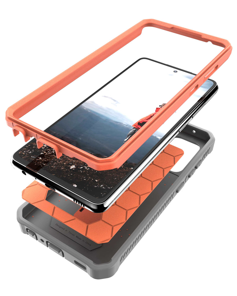 Galaxy A72 Case - V Series - 21 Feet Drop Protection - caseborne