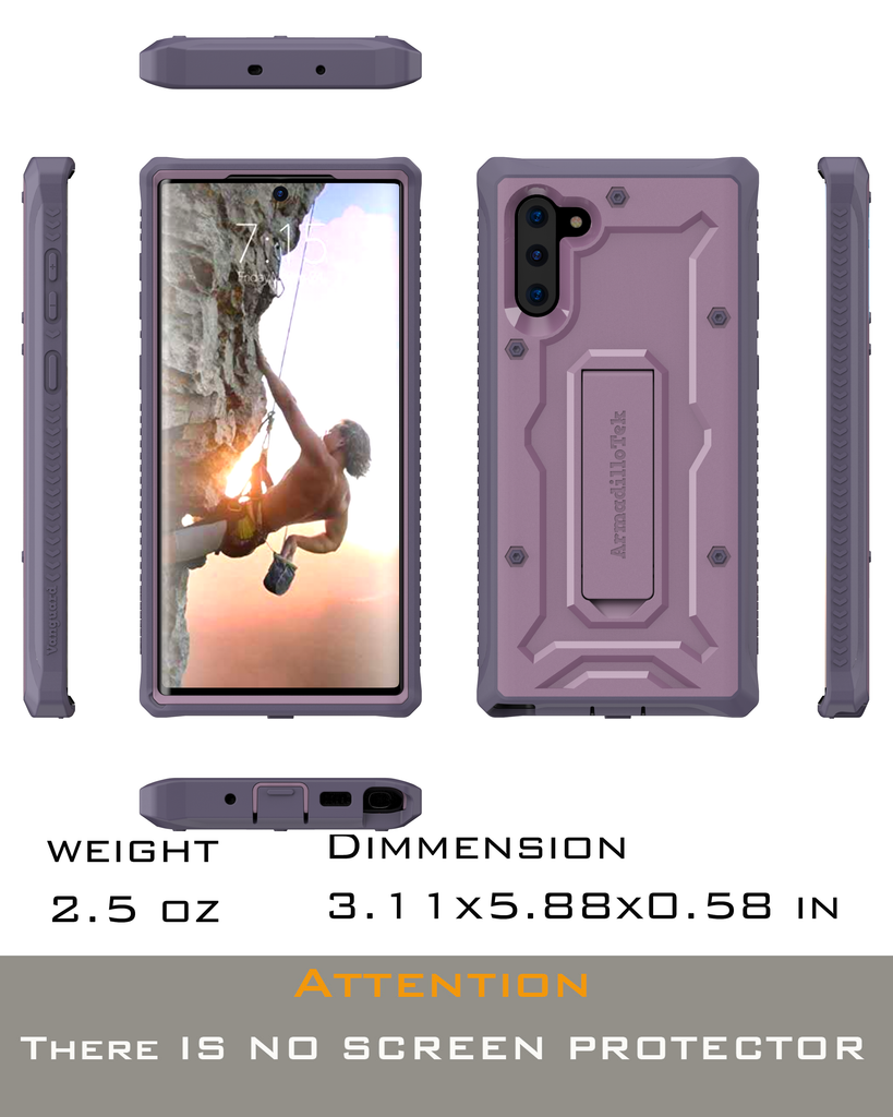 Vanguard Series Samsung Galaxy Note 10 Case - Purple - caseborne