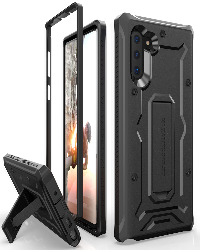 Vanguard Series Samsung Galaxy Note 10 Case - Black - caseborne