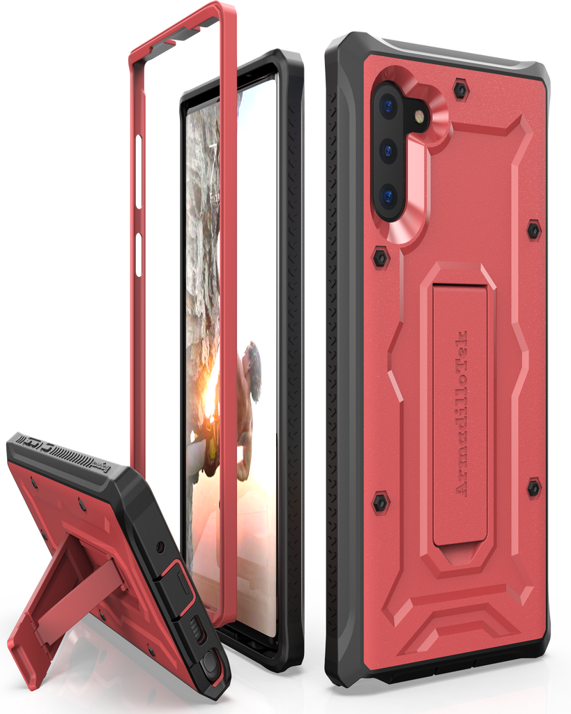 Vanguard Series Samsung Galaxy Note 10 Case - Red - caseborne