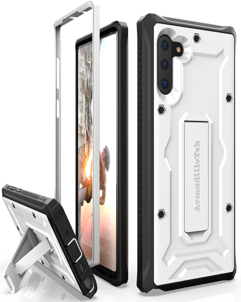 Vanguard Series Samsung Galaxy Note 10 Case - White - caseborne