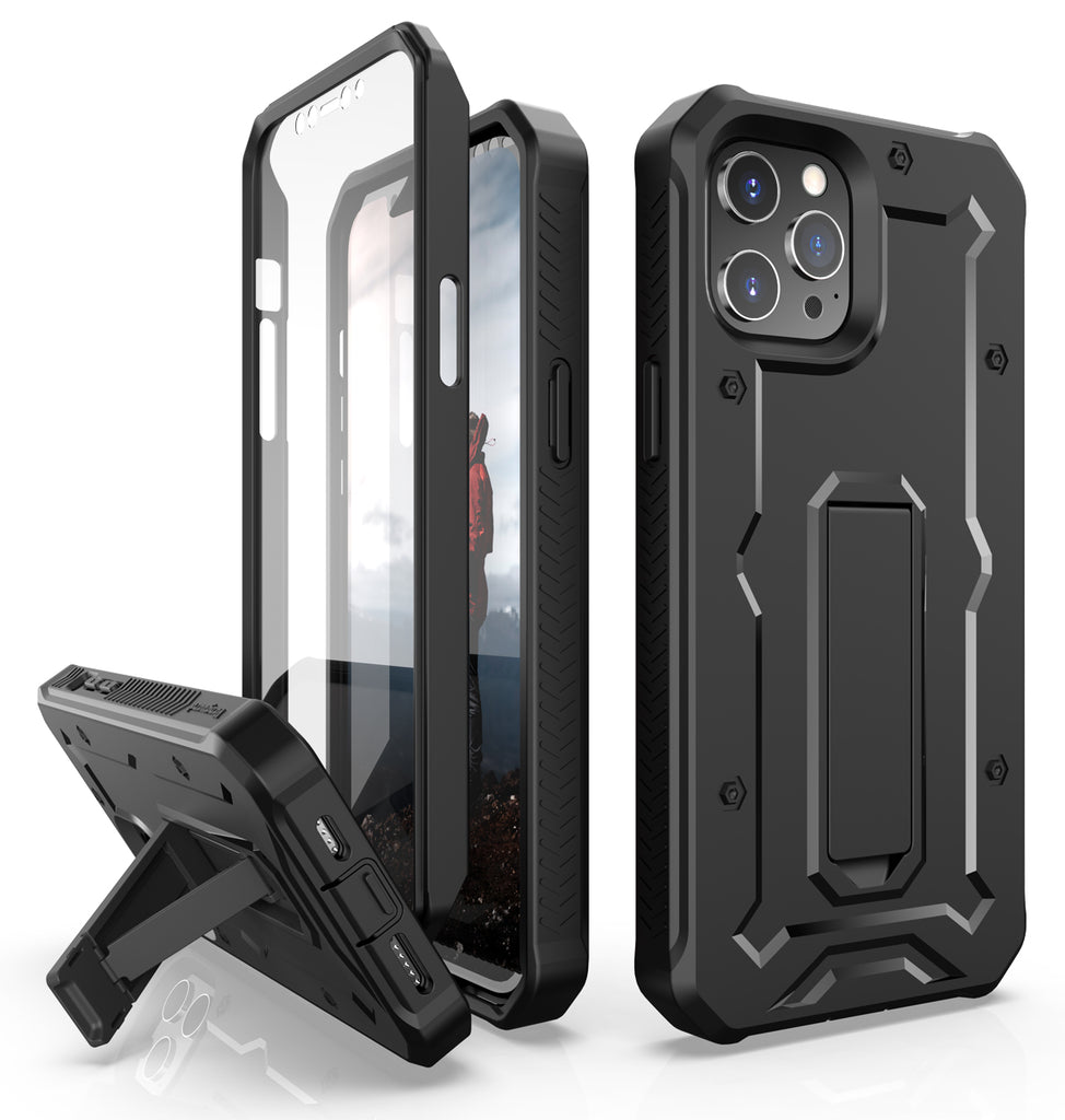 iPhone 12 Pro Max Rugged Case - Military Grade - 21 Feet Drop Proof - caseborne