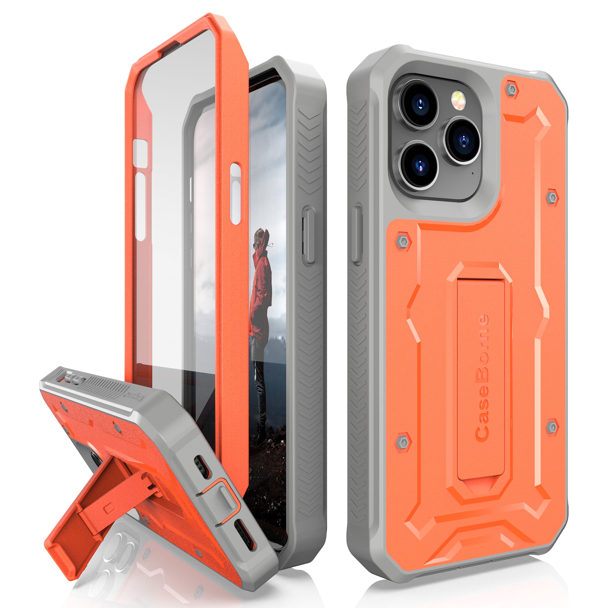 iPhone 14 Pro Max Rugged Case - Military Grade - 21 Feet Drop Proof