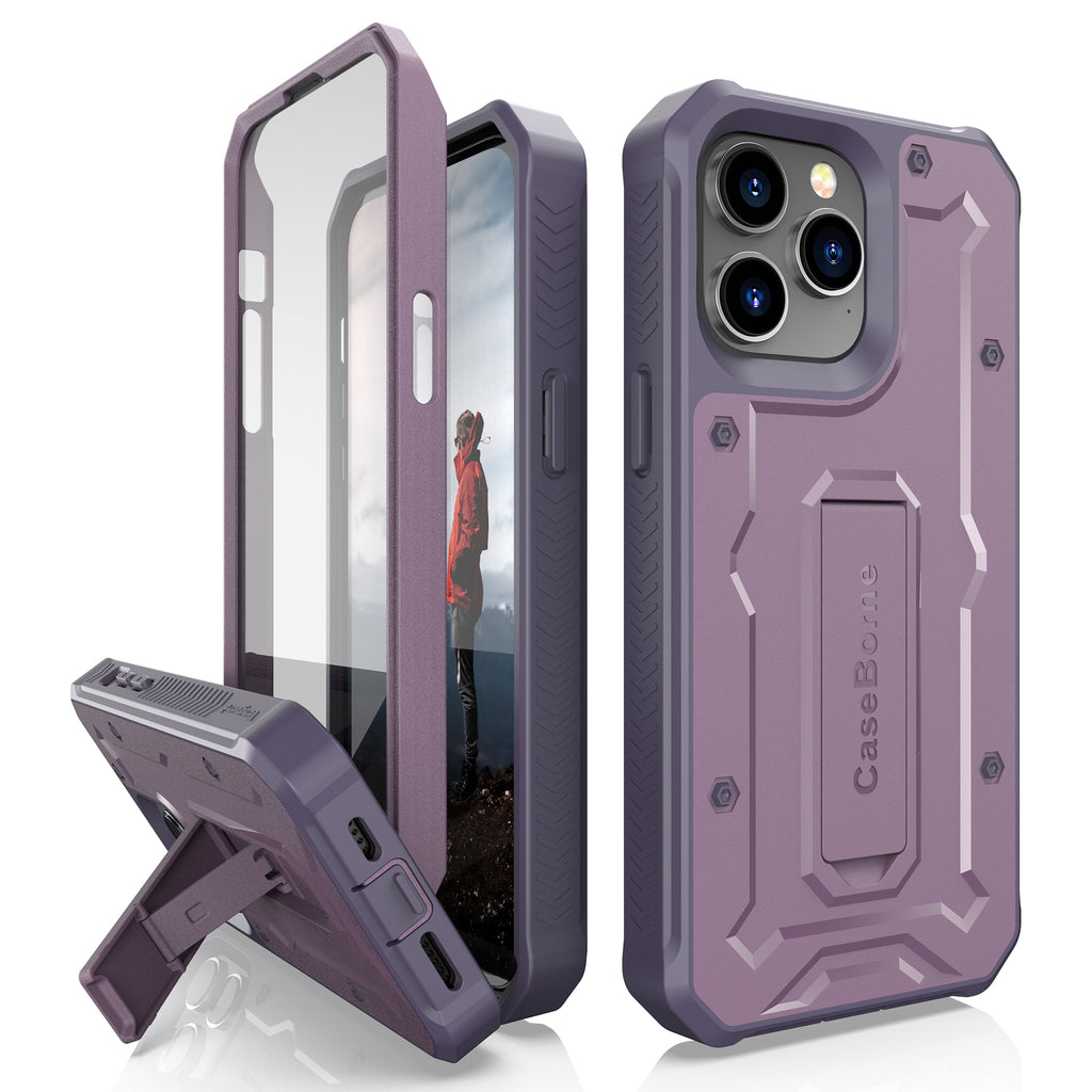 iPhone 14 Pro Max Rugged Case - Military Grade - 21 Feet Drop Proof - caseborne