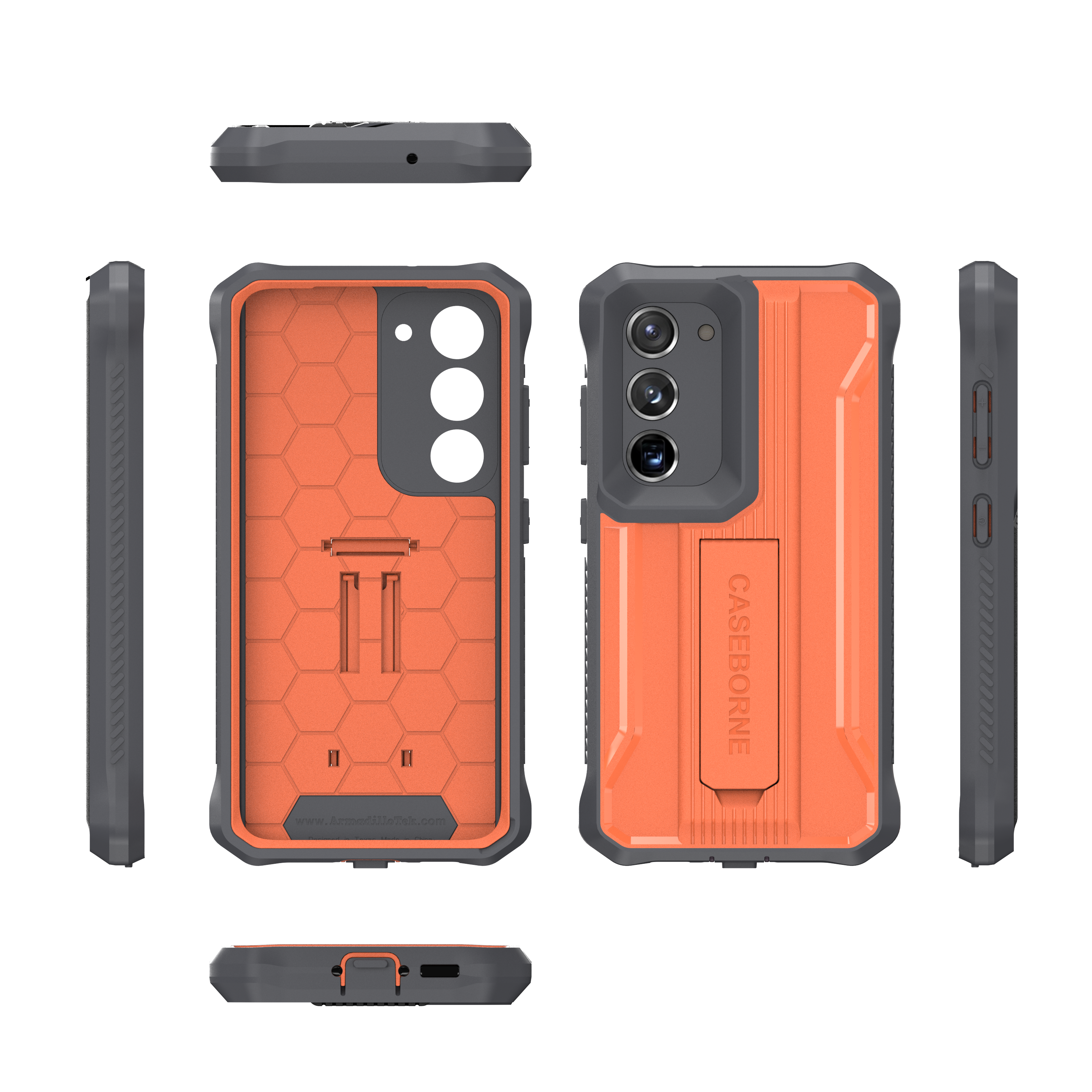 Galaxy S23 Case - V Series - Heavy Duty 21 Feet Drop Protection - caseborne