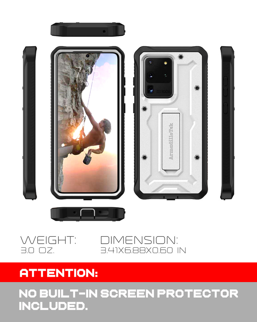 Galaxy S20 Ultra Case - Military Grade - ArmadilloTek Series - caseborne